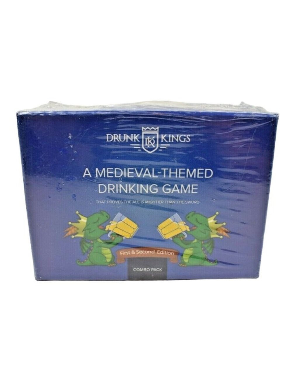 Drunk Kings Medieval Themed Drinking Game First and Second Edition Combo Pack